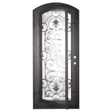 Load image into Gallery viewer, PINKYS Shavo Black Steel Single Arch Doors