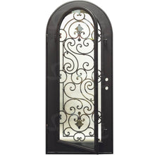 Load image into Gallery viewer, PINKYS Shavo Black Iron Single Full Arch Door