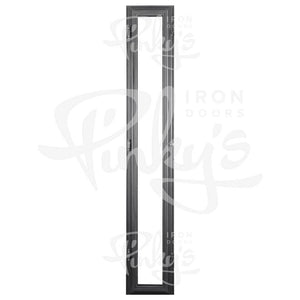 PINKYS Standard Black Steel Fixed Sidelight