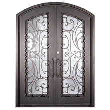 Load image into Gallery viewer, PINKYS Sunset Exterior Double Arch Doors w/ handgrips