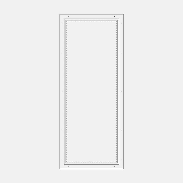 Air Window 0V 0H - Fixed Rectangle | Standard Sizes