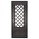 PINKYS Queensway Black Iron Single Flat Door