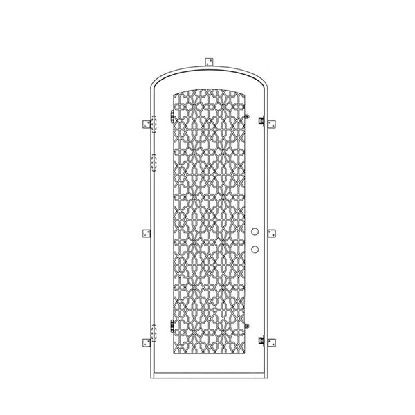 'DNA' Door - Single Mini Arch | Standard Sizes