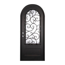 Load image into Gallery viewer, PINKYS Story Black Steel Single Full Arch Door