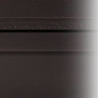 Standard single hinged door for cold weather in matte black.