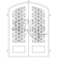 Woodstock Thermally Broken - Double Arch | Special OrderThermally Broken Doors - Pinky's Iron Doors