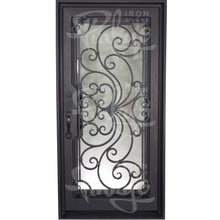 Load image into Gallery viewer, PINKYS Miracle Black Iron Single Flat Door