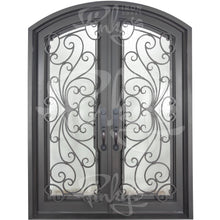 Load image into Gallery viewer, PINKYS Miracle Black Steel Double Arch Doors