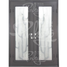 Load image into Gallery viewer, PINKYS Roadtrip Black Double Flat Iron Doors