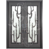 PINKYS Roadtrip Black Double Flat Iron Doors