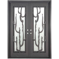 PINKYS Roadtrip Black Double Flat Iron Doors