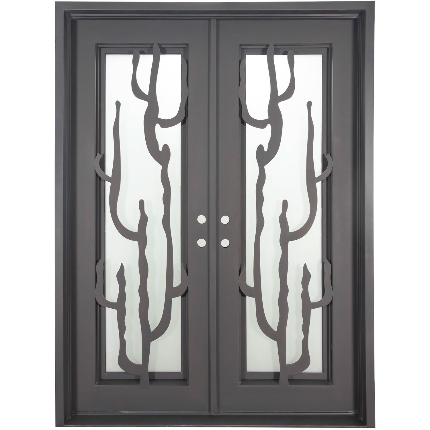 PINKYS Roadtrip Black Double Flat Iron Doors